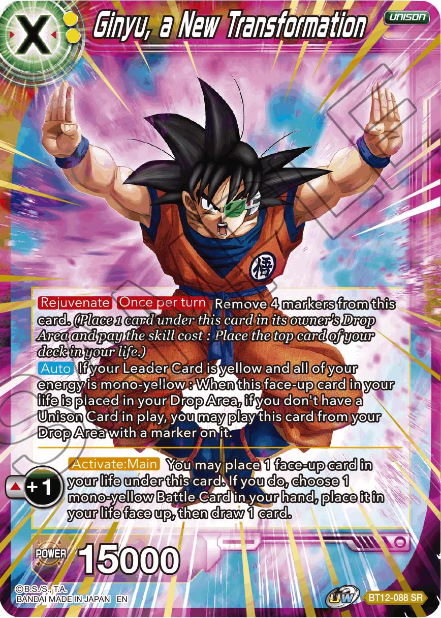 Ginyu, a New Transformation BT12-088