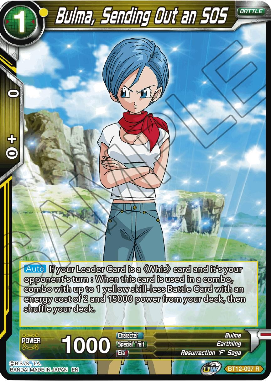 Bulma, Sending Out an SOS BT12-097