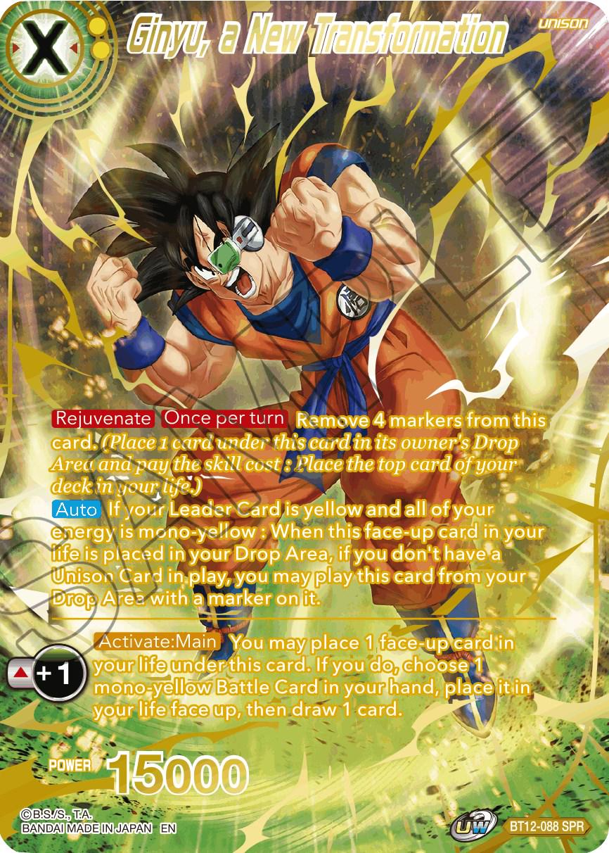 Ginyu, a New Transformation [SPR] BT12-088