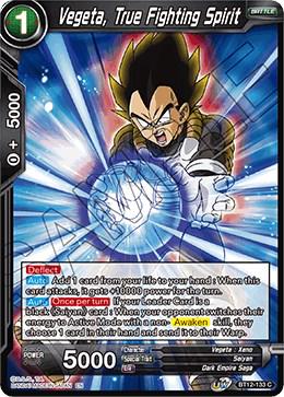 Vegeta, True Fighting Spirit BT12-133