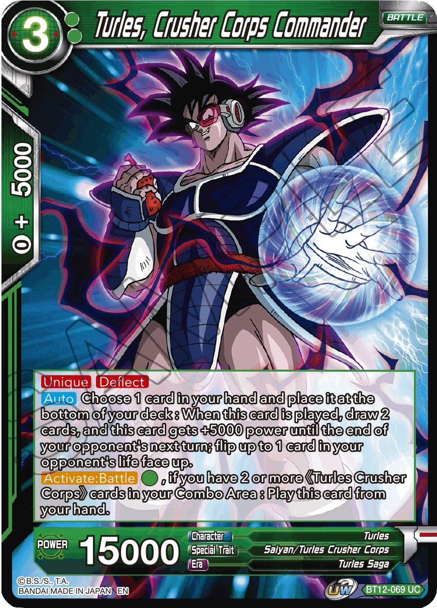 Turles, Crusher Corps Commander BT12-069