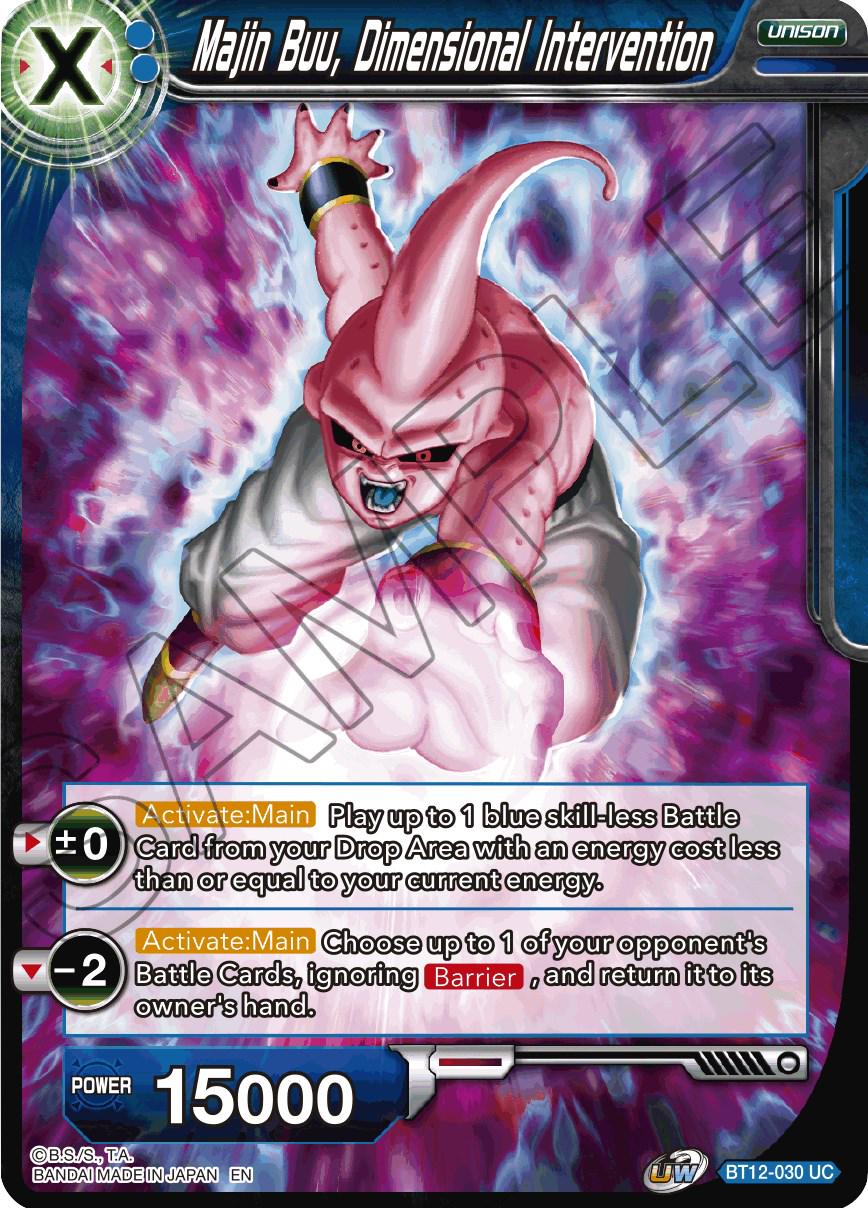 Majin Buu, Dimensional Intervention BT12-030