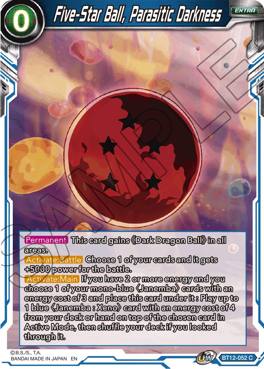 Five-Star Ball, Parasitic Darkness BT12-052