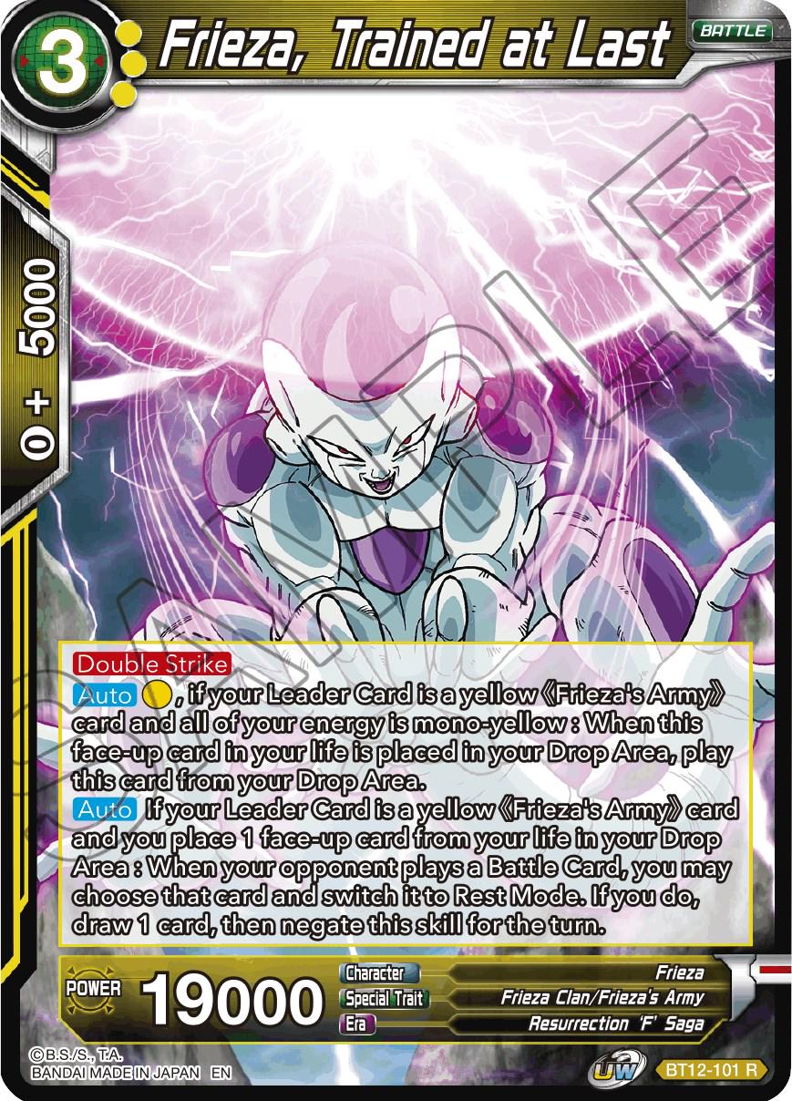 Frieza, Trained at Last BT12-101