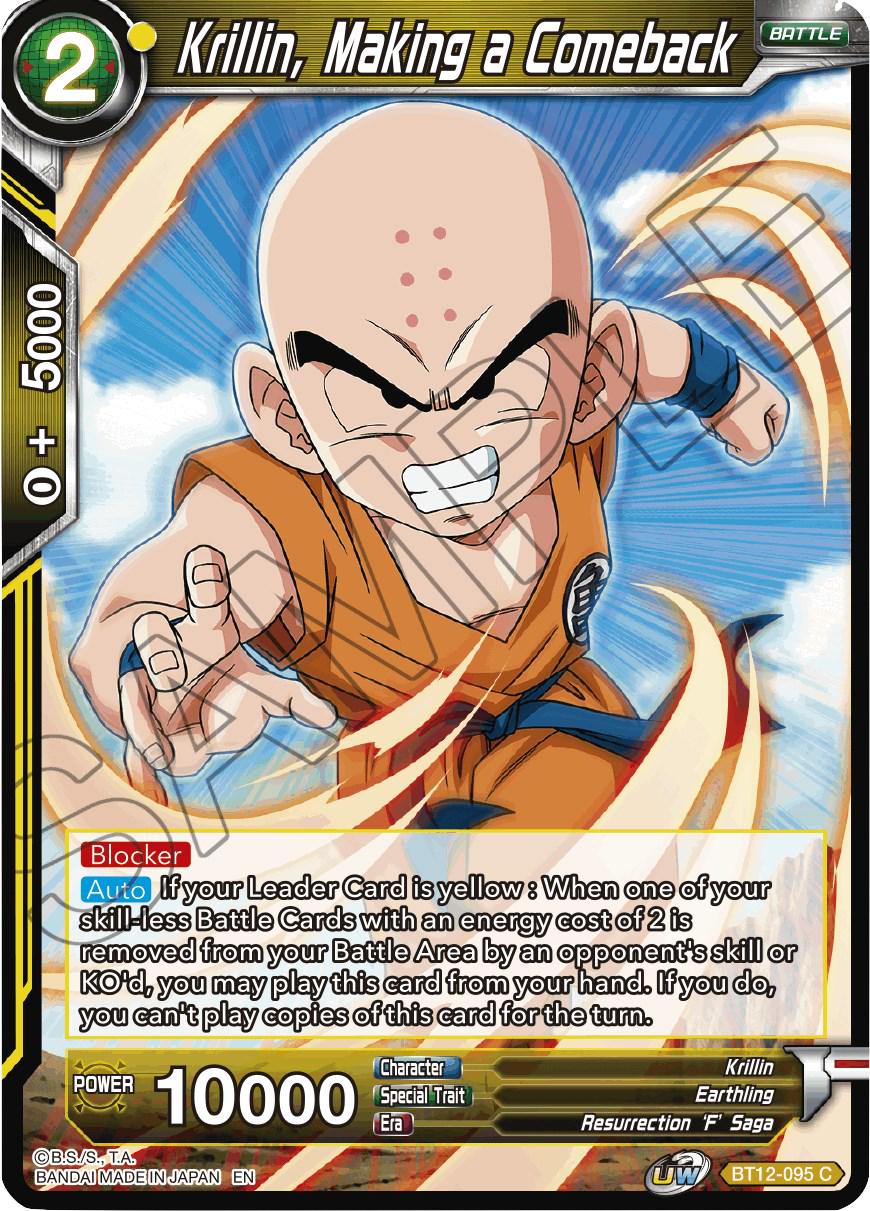 Krillin, Making a Comeback BT12-095