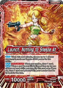Launch // Launch, Nothing to Sneeze At BT12-001