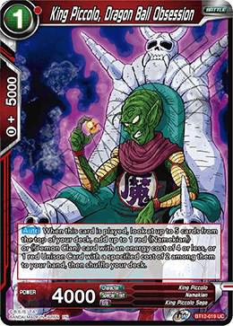 King Piccolo, Dragon Ball Obsession BT12-019