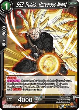 SS3 Trunks, Marvelous Might BT12-134