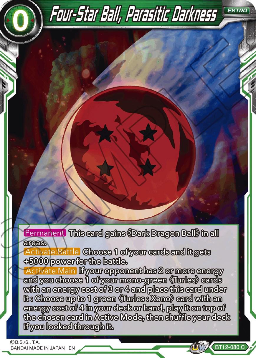 Four-Star Ball, Parasitic Darkness BT12-080