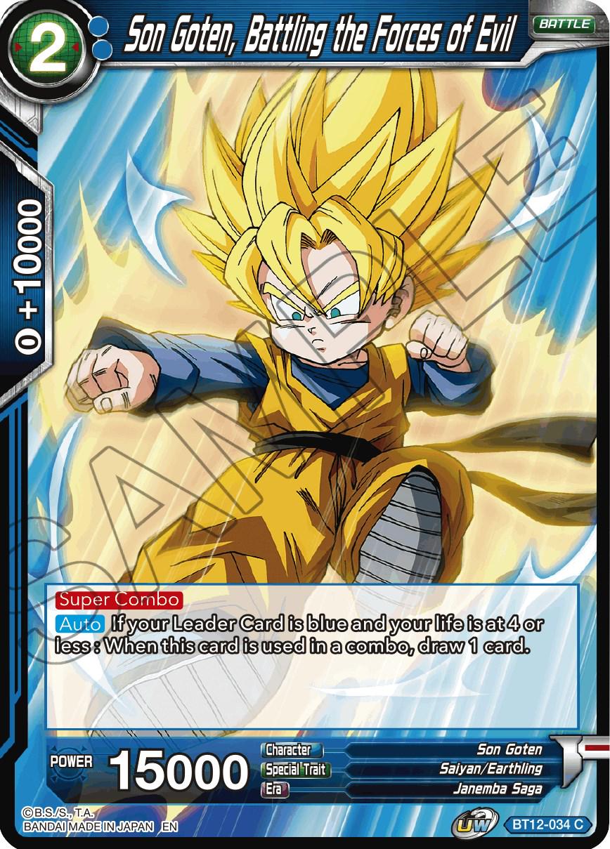 Son Goten, Battling the Forces of Evil BT12-034