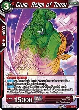Drum, Reign of Terror BT12-022