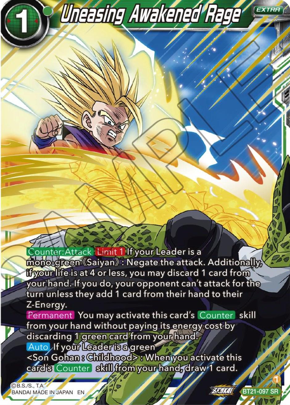 Uneasing Awakened Rage BT21-097