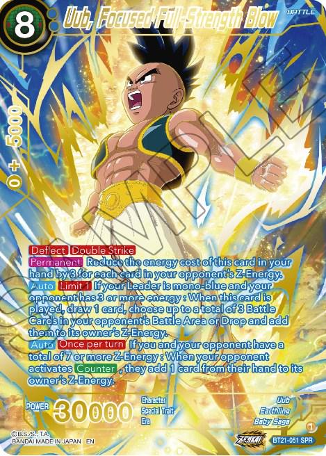 Uub, Focused Full-Strength Blow [SPR] BT21-051