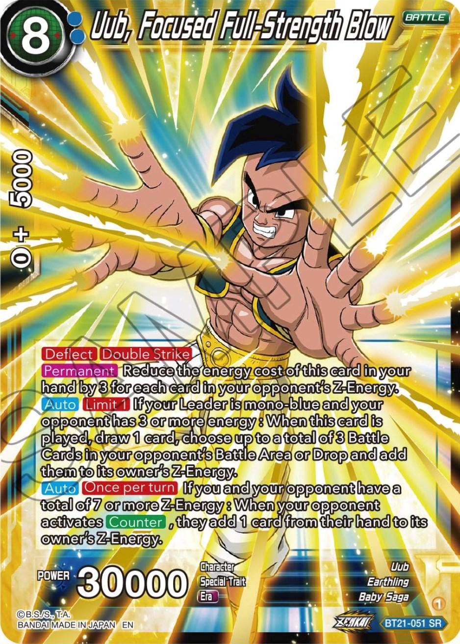 Uub, Focused Full-Strength Blow BT21-051