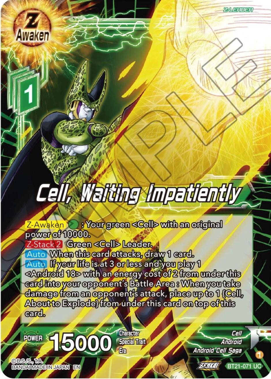 Cell, Waiting Impatiently BT21-071