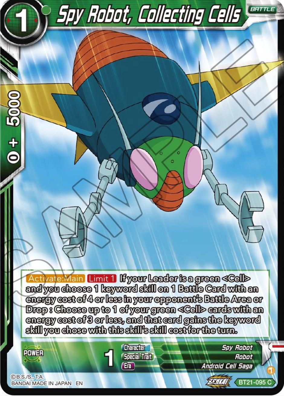 Spy Robot, Collecting Cells BT21-095