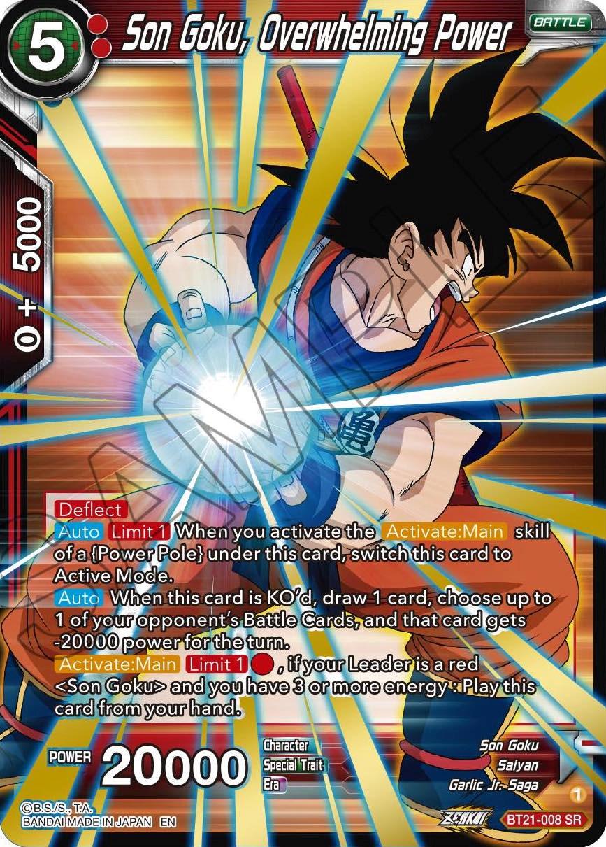 Son Goku, Overwhelming Power BT21-008