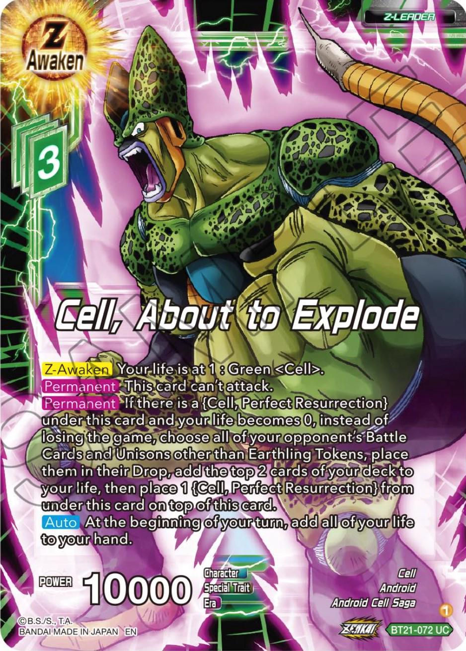 Cell, About to Explode BT21-072