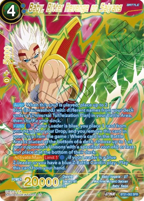 Baby, Bitter Revenge on Saiyans [SPR] BT21-062