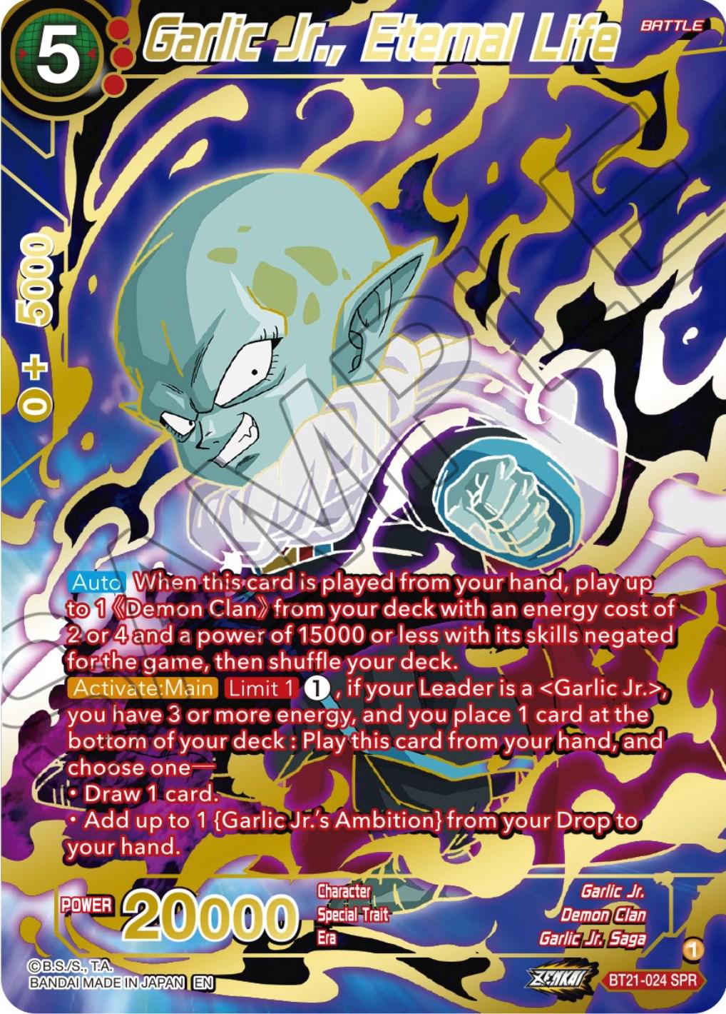 Garlic Jr., Eternal Life [SPR] BT21-024