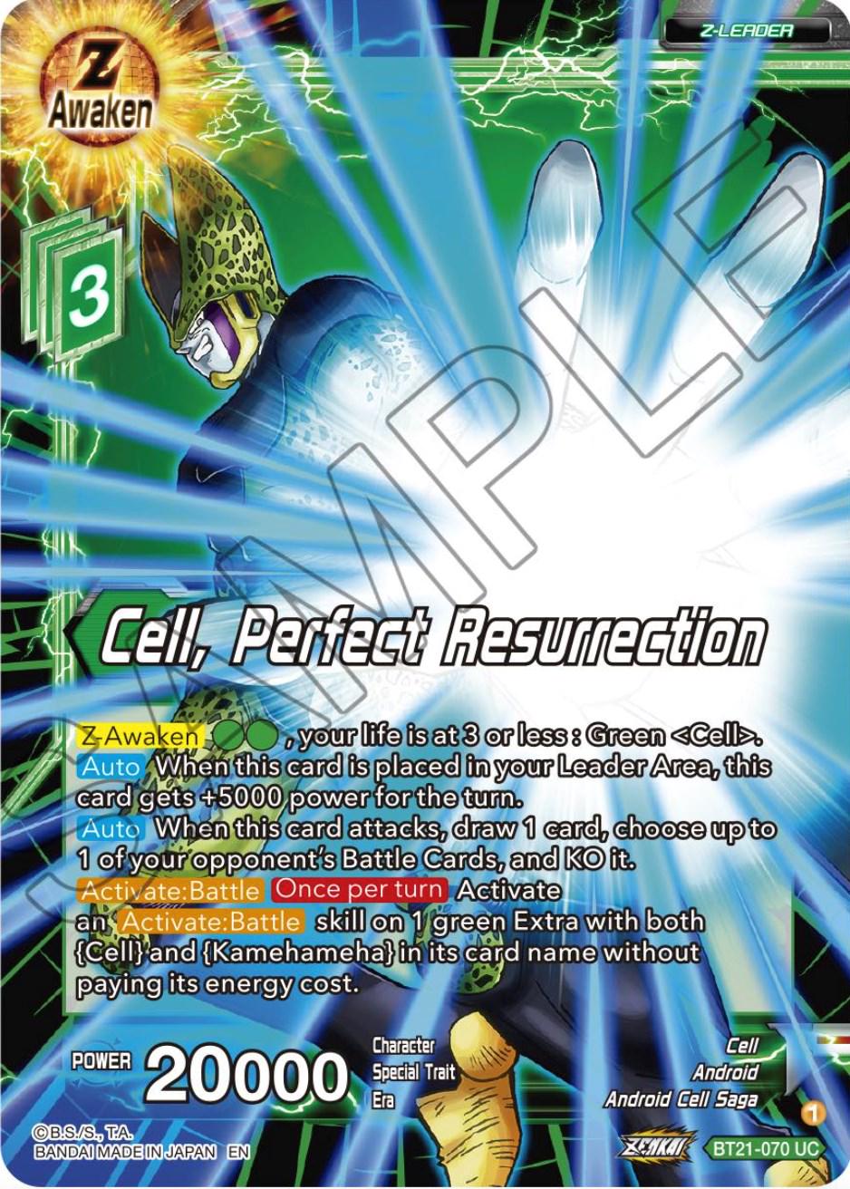Cell, Perfect Resurrection BT21-070