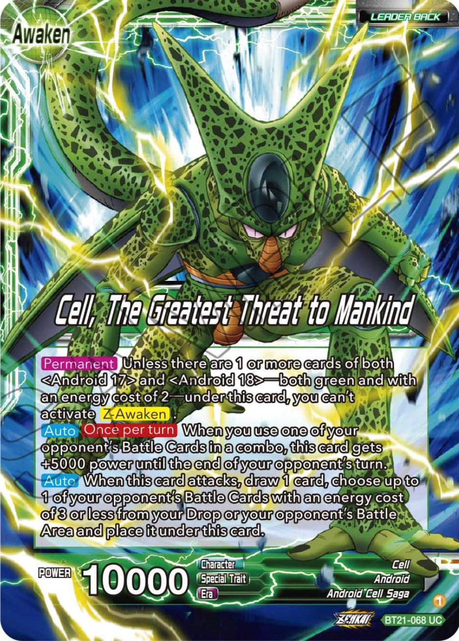 Cell // Cell, The Greatest Threat to Mankind BT21-068