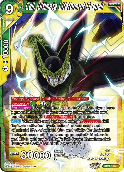 Cell, Ultimate Lifeform of Despair BT21-145