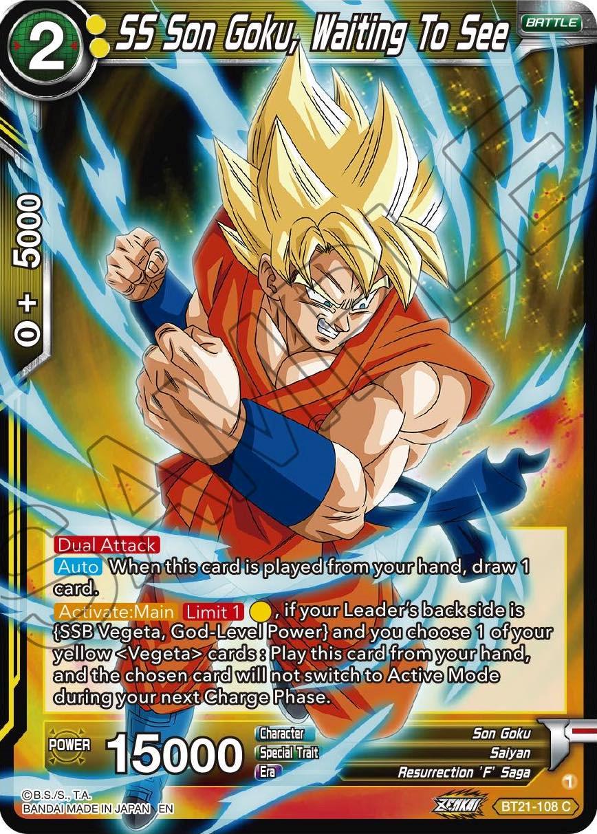 SS Son Goku, Waiting To See BT21-108