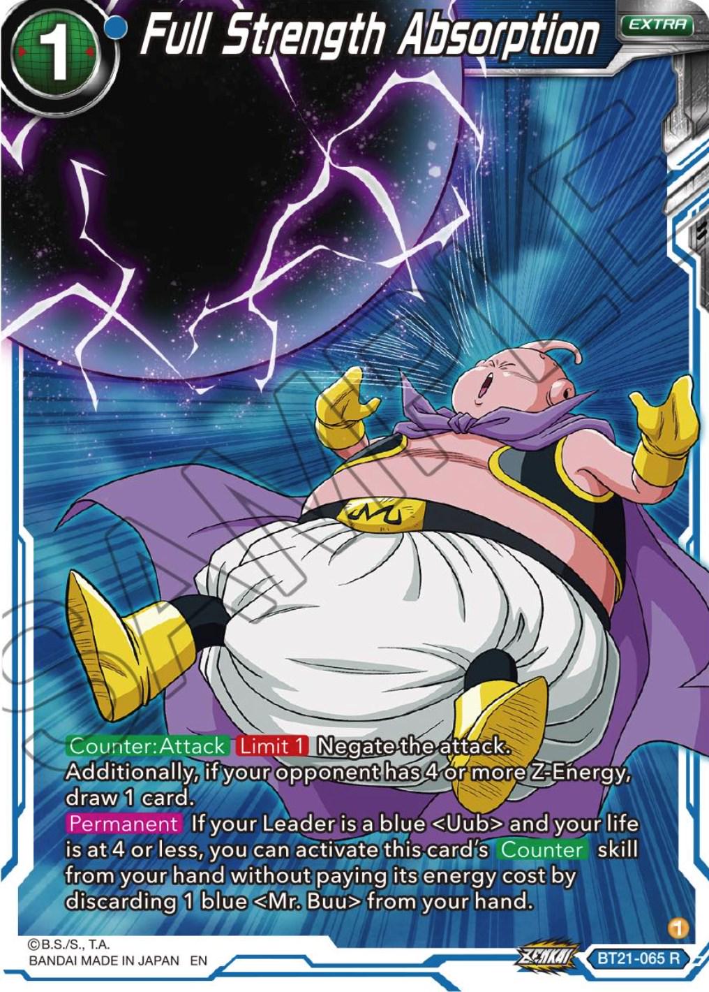 Full Strength Absorption BT21-065