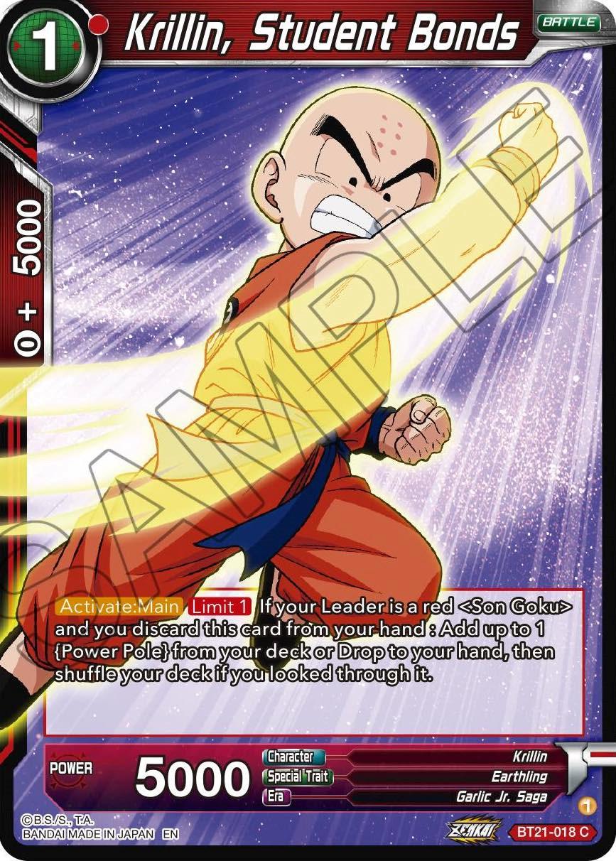 Krillin, Student Bonds BT21-018