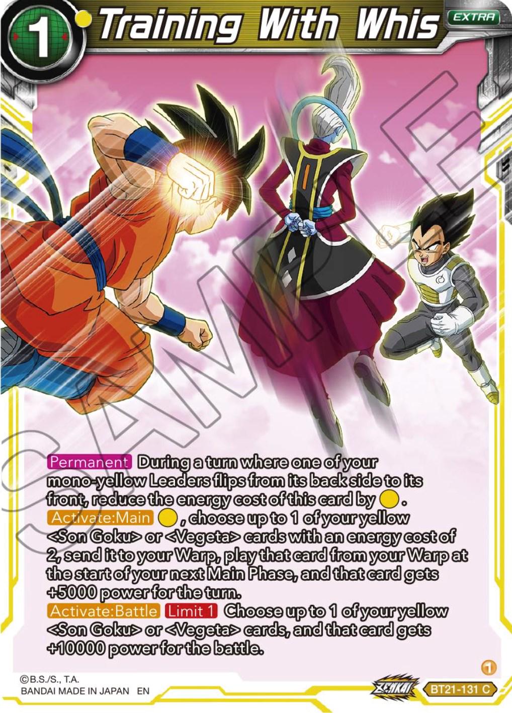 Training With Whis BT21-131