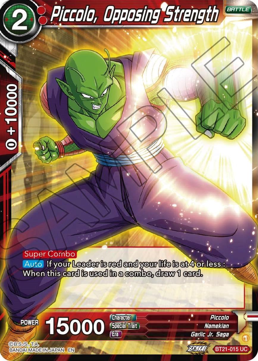 Piccolo, Opposing Strength BT21-015