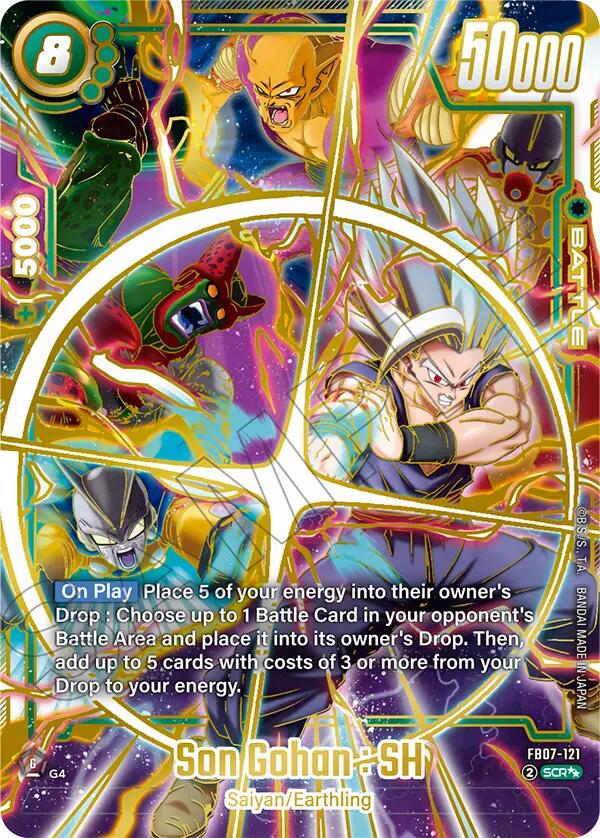 Son Gohan: SH [Super Alternate Art Holo] FB07-121