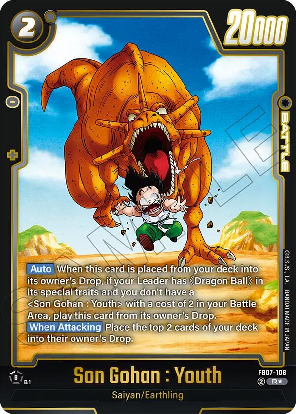 Son Gohan: Youth [Alternate Art] FB07-106