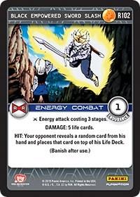 Black Empowered Sword Slash R102