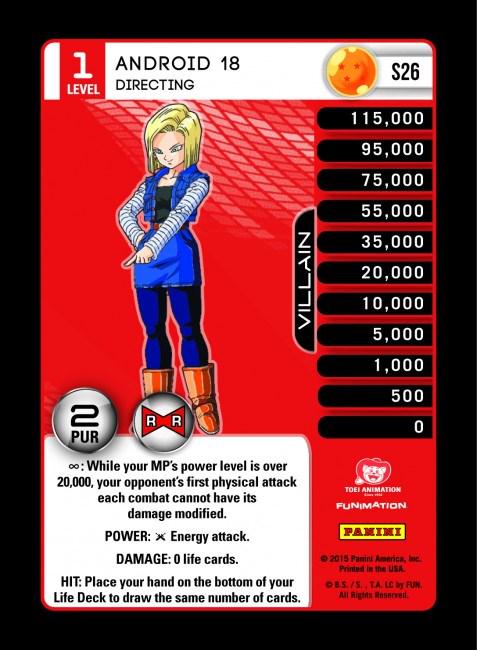 Android 18 - Directing [High Tech Foil] S26