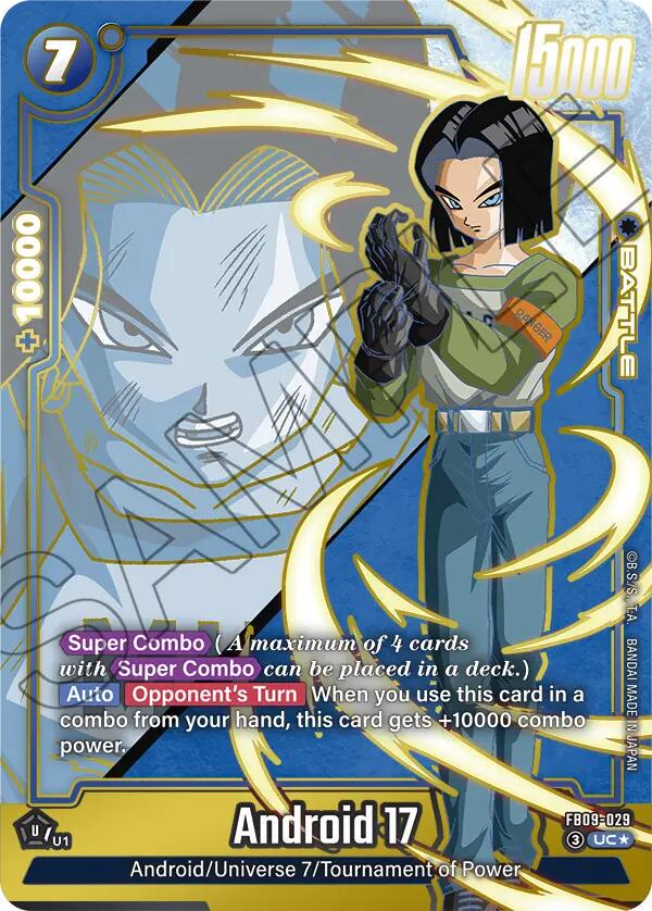 Android 17 [Alternate Art] FB09-029