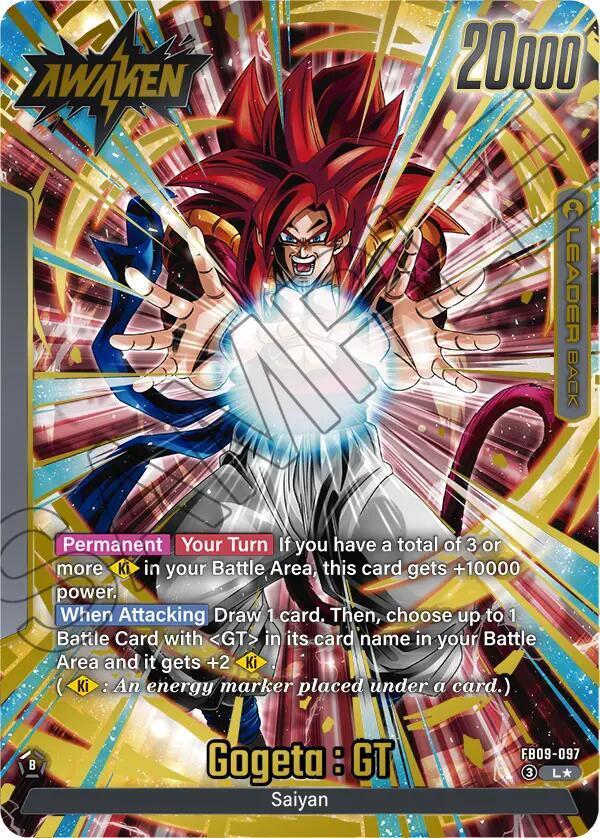 Gogeta : GT [Alternate Art] - Dual Evolution [FB09-097] 97