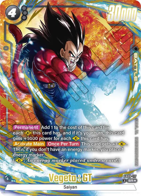 Vegeta: GT [Alternate Art] FB09-117