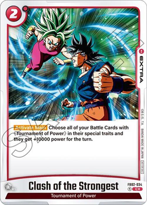 Clash of the Strongest [Tournament Pack] FB02-034