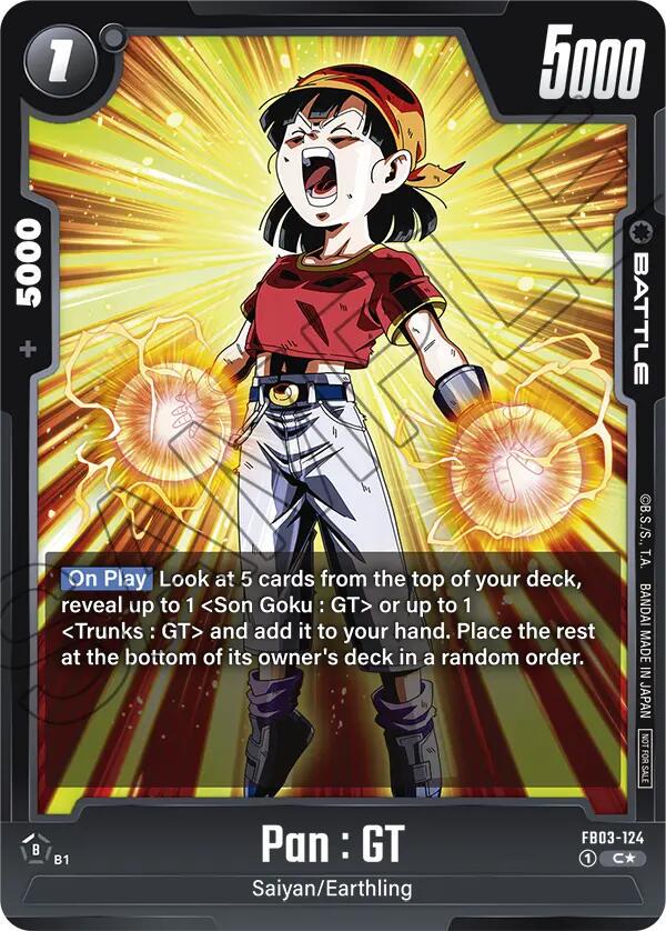 Pan: GT [Tournament Pack] FB03-124