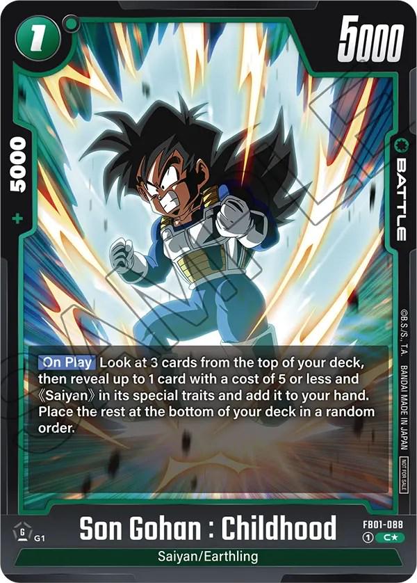Son Gohan: Childhood FB01-088