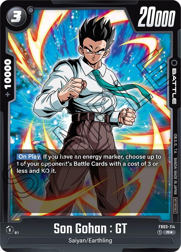 Son Gohan: GT [Tournament Pack] FB03-114