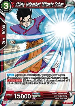 Ability Unleashed Ultimate Gohan P-020