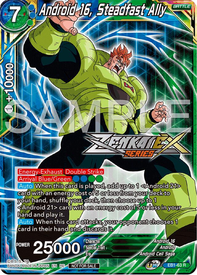 Android 16, Steadfast Ally EB1-63