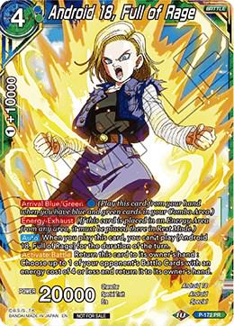 Android 18, Full of Rage P-172