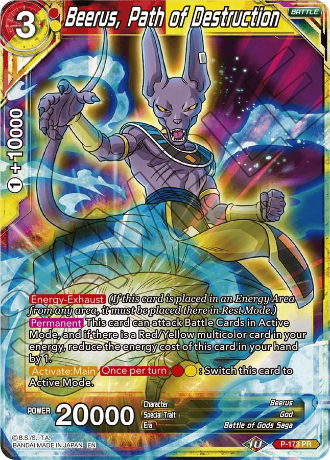 Beerus, Path of Destruction P-173
