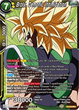 Broly, Demonic Intimidation P-110