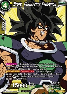 Broly, Paralyzing Presence P-111