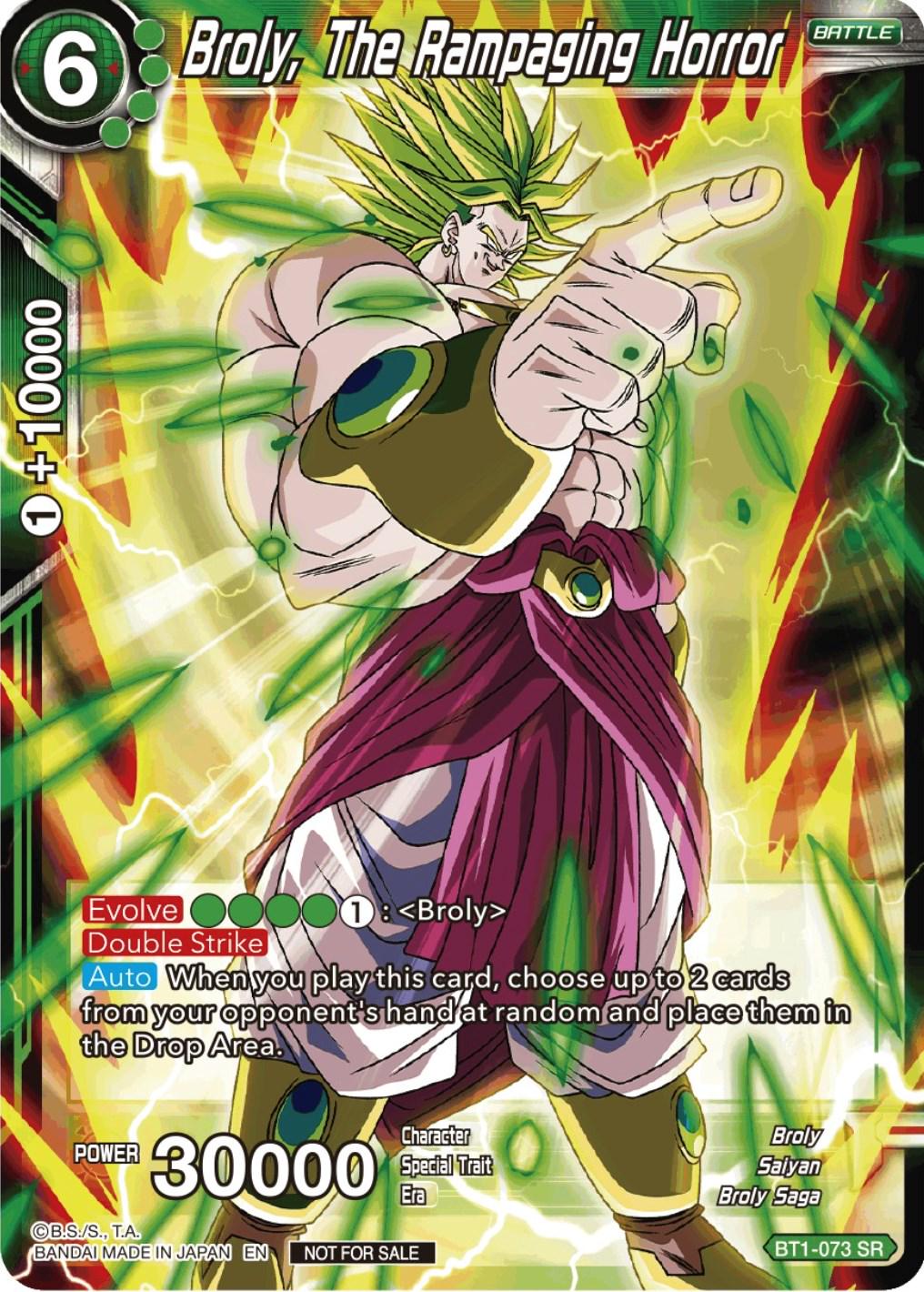 Broly, The Rampaging Horror BT1-073